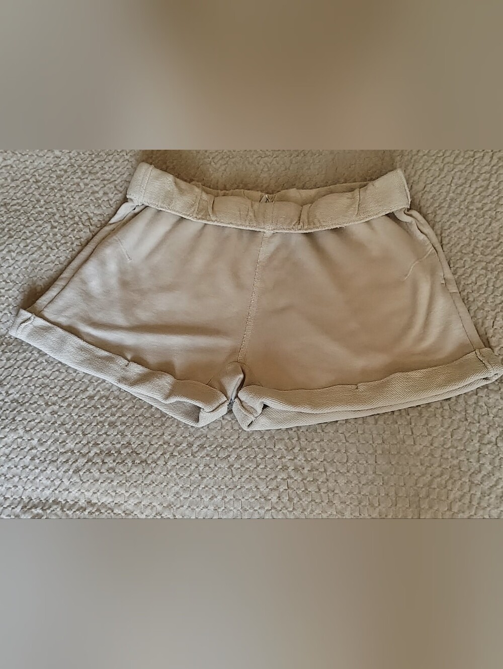 Frame Rolled Cuff Organic Cotton Shorts Size Medium